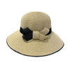 便宜的寬簷可折疊遮陽帽女式度假沙灘草帽休閒軟紙帽子男女通用