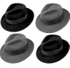 熱銷售豪華OEM寬大的毛衣般的Fedora帽子男士100％澳大利亞羊毛手工製作的定制羊毛毛氈帽