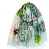 新製造商 2022 時尚寬女人棉披肩高品質品牌粘膠印花圍巾頭巾